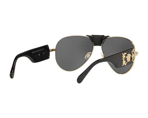 versace black & gold sunglasses mod 2150-q|black Versace perfume.